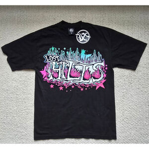 Men's Lost Hills Short Sleeve Tee M Black Pink